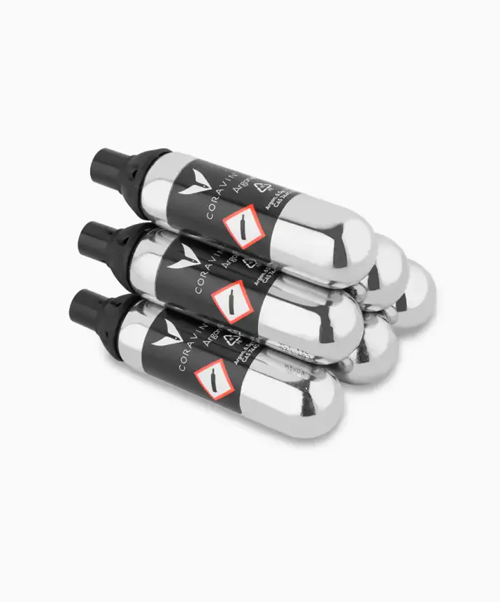 Coravin Pure Argon Capsules 6pk