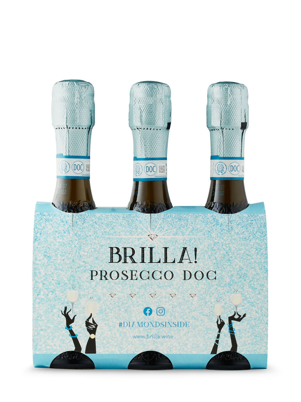 Brilla Prosecco Doc Spumante 3x200 Ml