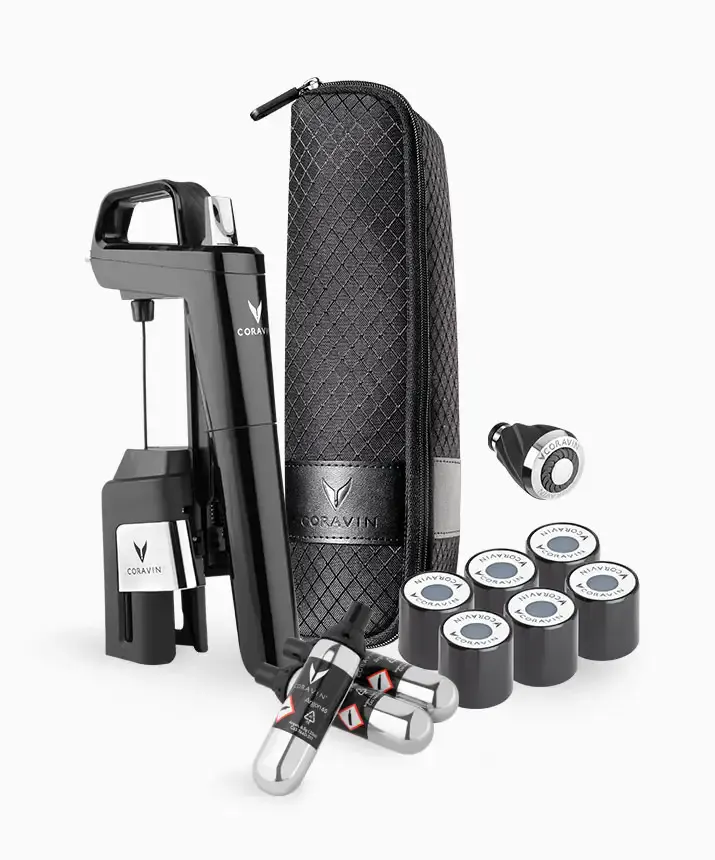 Coravin Timeless Six +, Piano Black